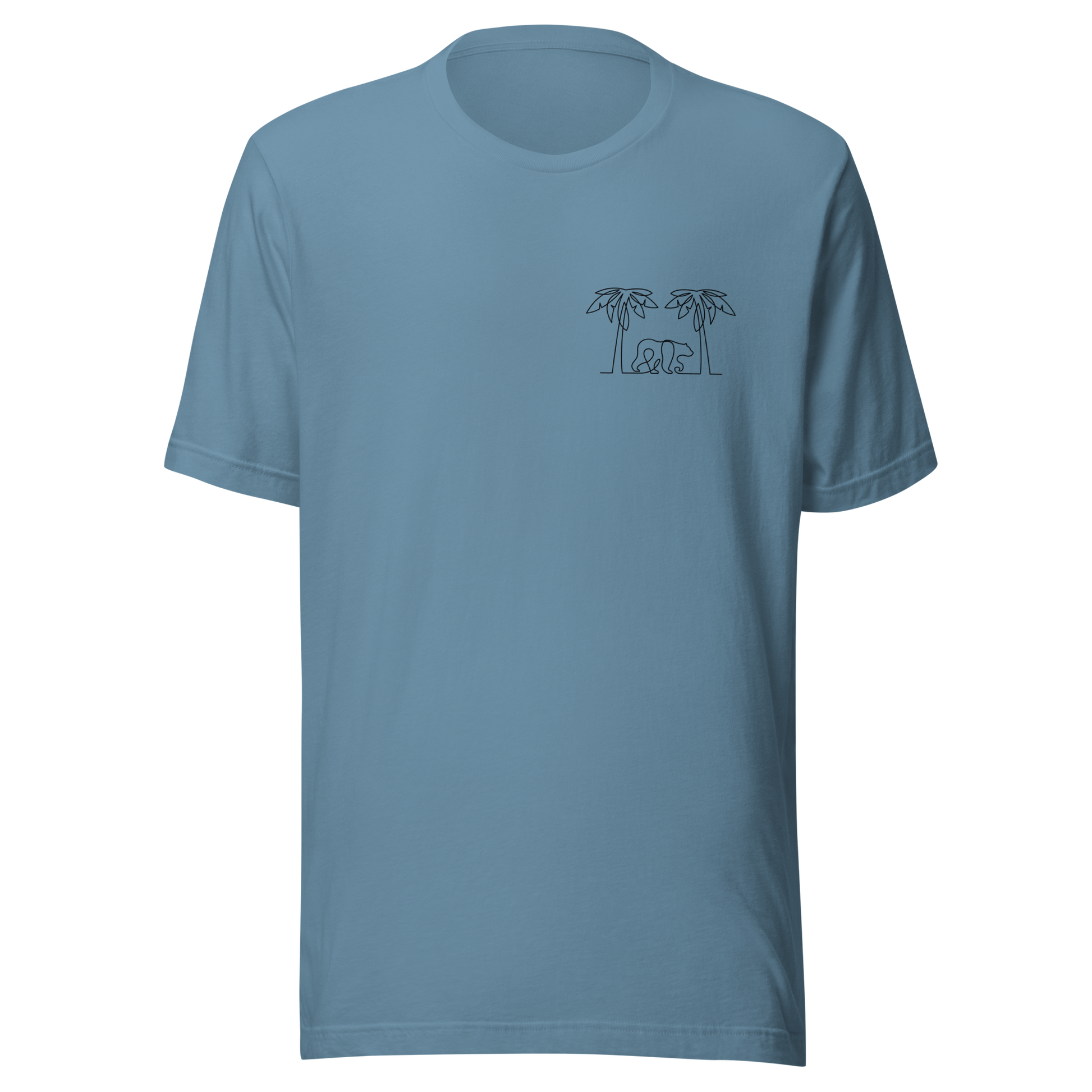 Bear walking in paradise tshirt